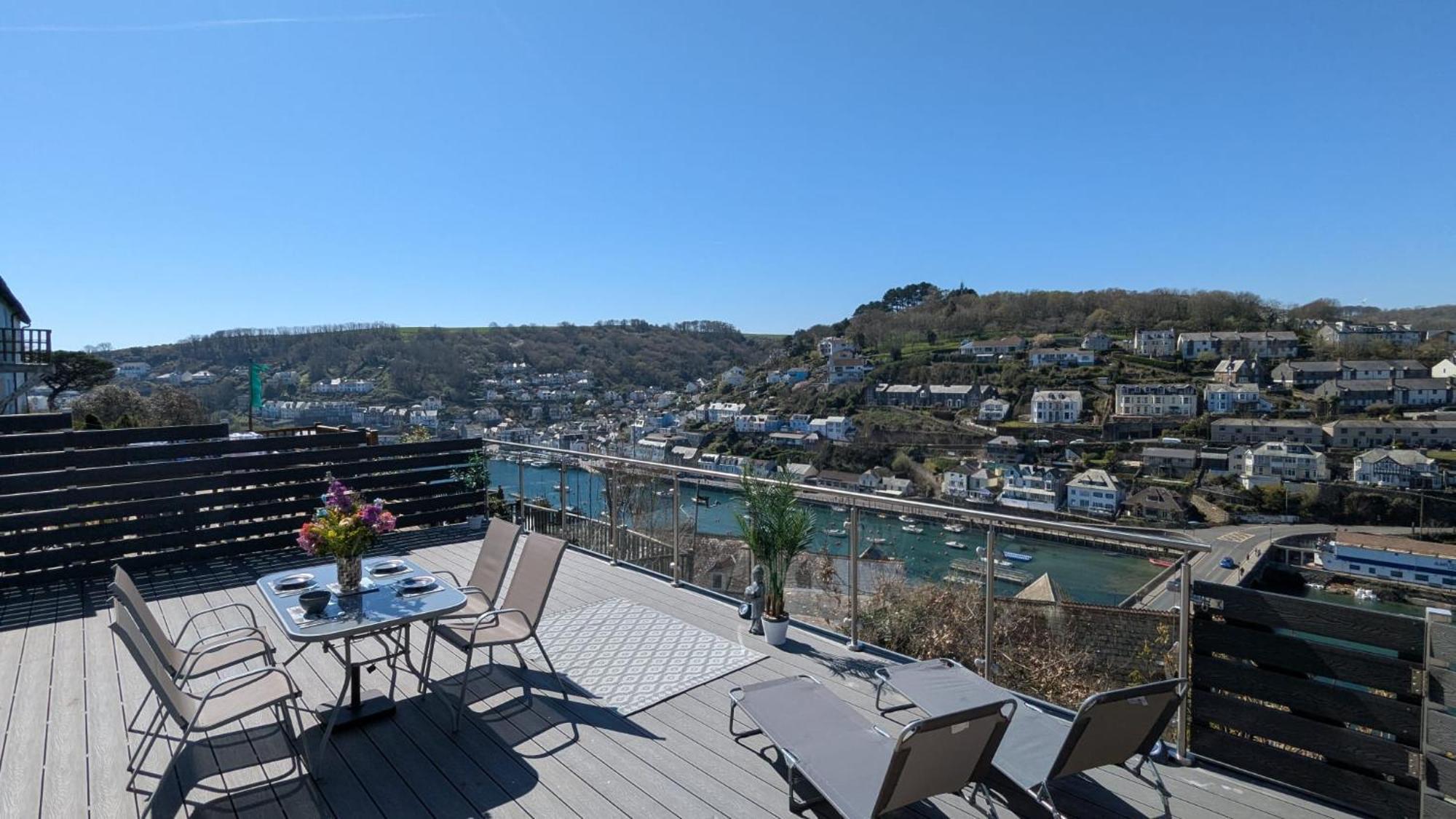 The Hillocks, Looe - Two Bedroom House With Fabulous Views Of Looe Town And Harbour Exterior photo