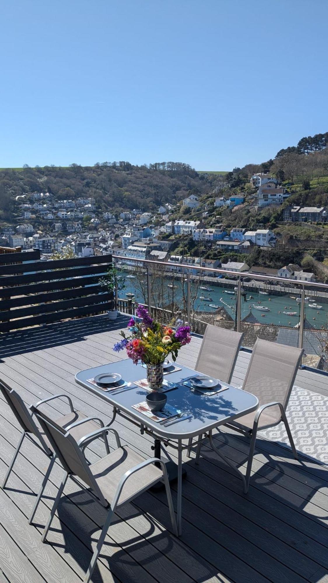 The Hillocks, Looe - Two Bedroom House With Fabulous Views Of Looe Town And Harbour Exterior photo